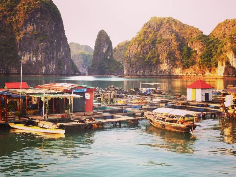 Ha Long Bay Floating Villages, Vietnam
