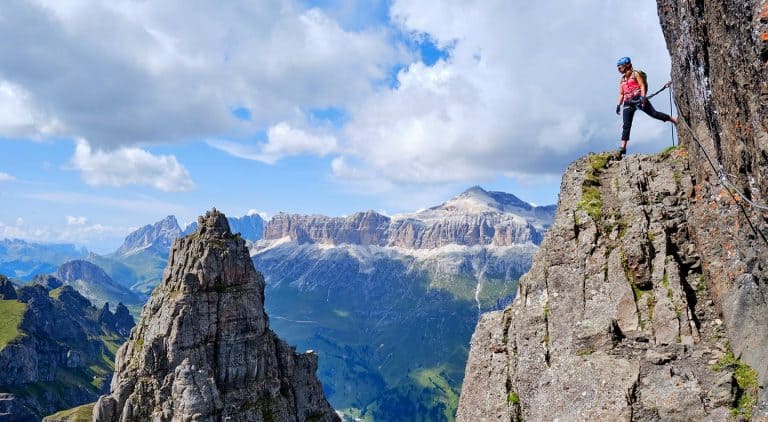 The World’s Most Dangerous Hikes (Only for the Brave) 9 Via Ferrata delle Bocchette (Italy)
